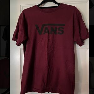 Vans Maroon Shirt